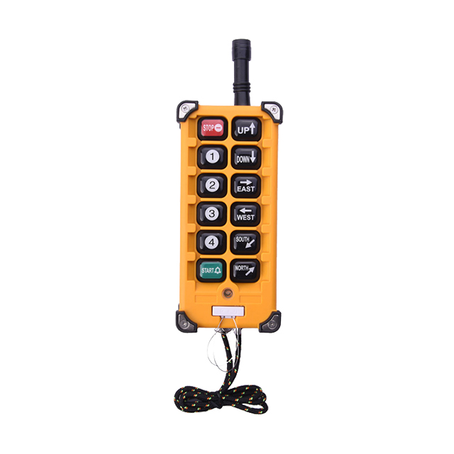 Telecomando senza fili per verricello industriale a onde radio F23-A++ 12v 24v